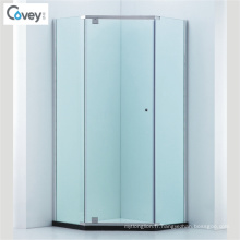 Cabine de douche en diamant en forme de cabine / douche avec 304 # Matériel en acier inoxydable (A-CVP050)